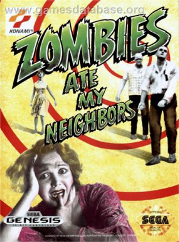 Cover Zombies Ate My Neighbors for Genesis - Mega Drive